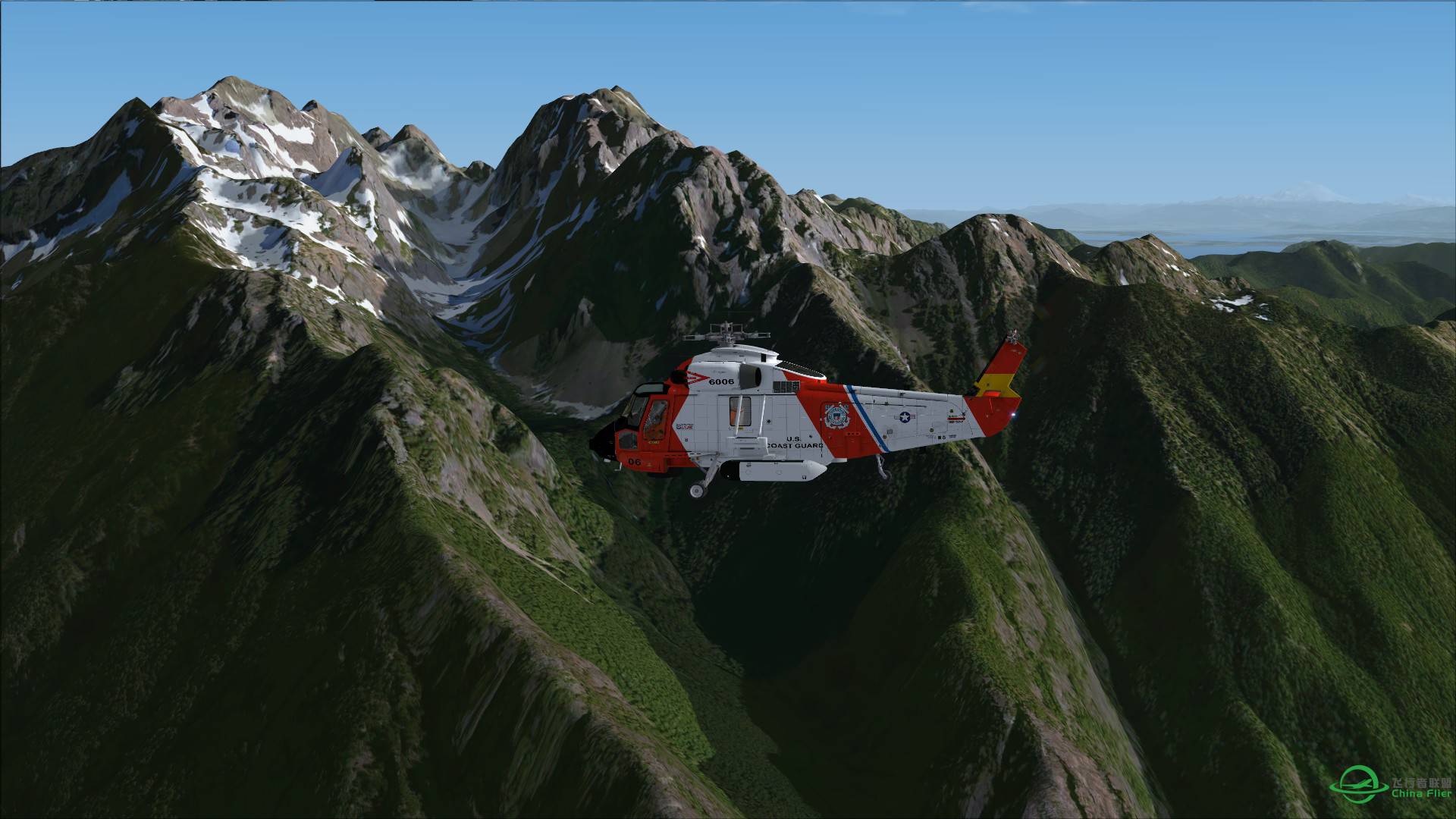 直升机美国奥林匹克国家公园之旅-5250 