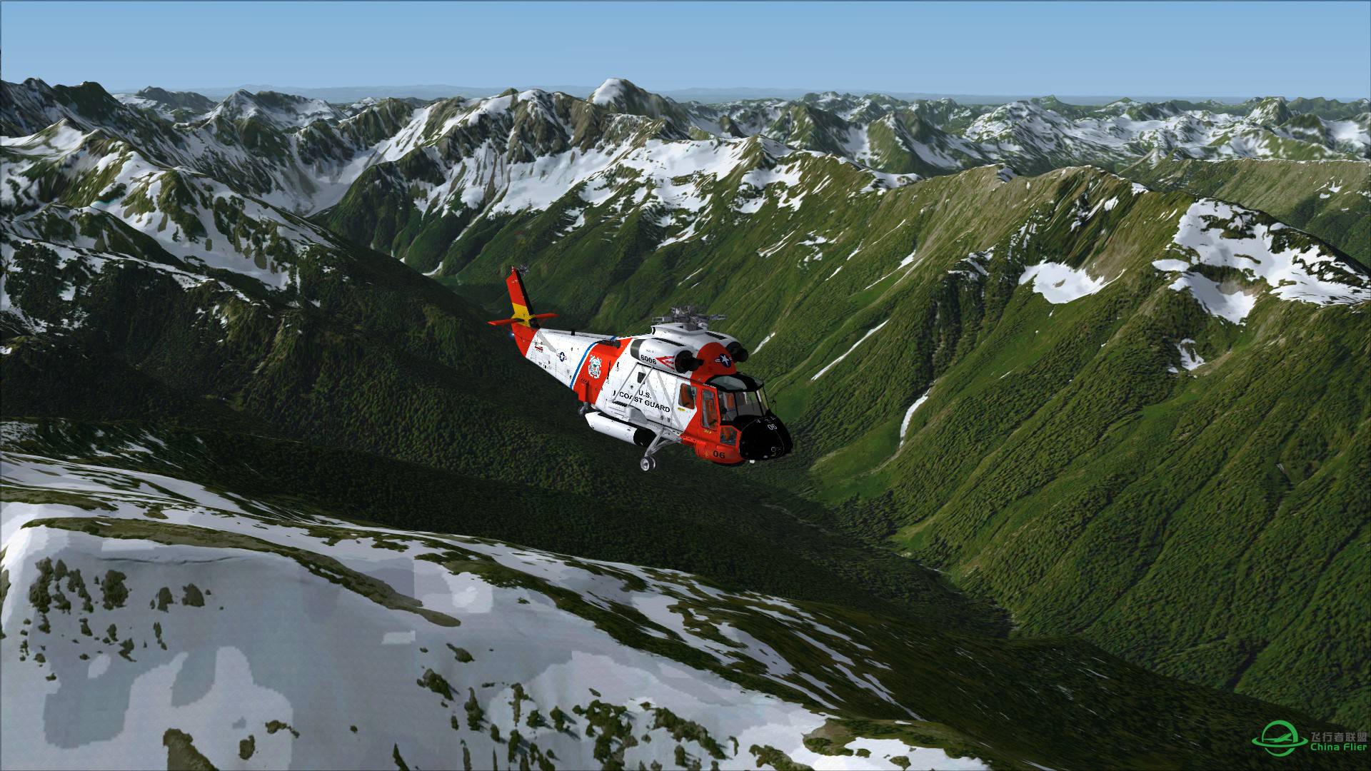 直升机美国奥林匹克国家公园之旅-2159 