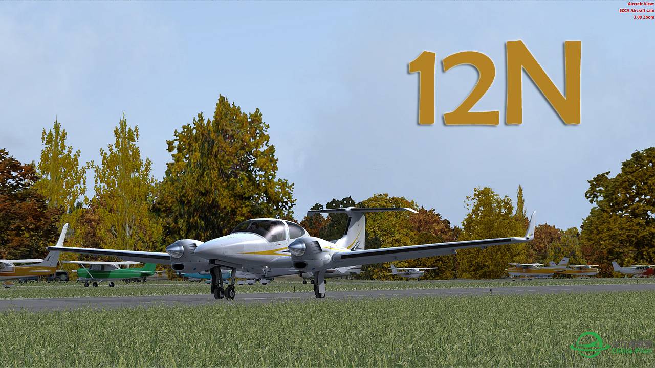 【新视频预告】Prepar3D - Alabeo DA42 landing 12N-9139 