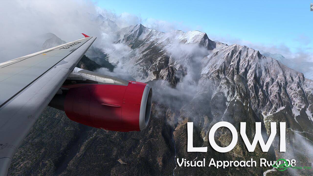 【新视频预告】Prepar3D - A320 LOWI Visual Approach Rwy 08-9928 
