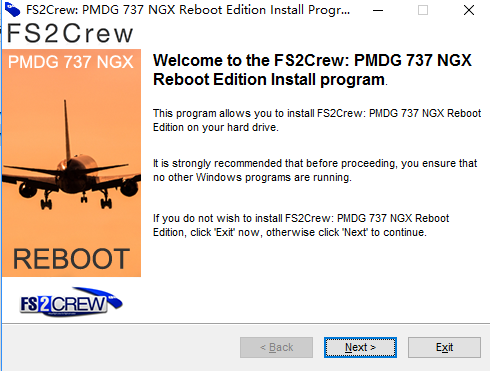 FS2Crew - PMDG 737 NGX Reboot EDITION v2.0[最新FSX-P3Dv3,v2版] 安装出错-4692 