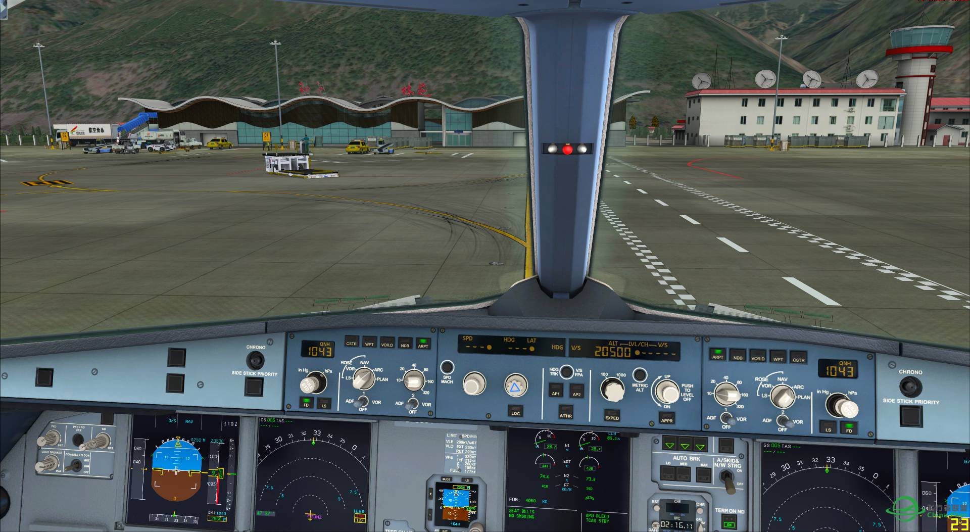 Fsx 林芝RNP23进近多图 附视频-8362 