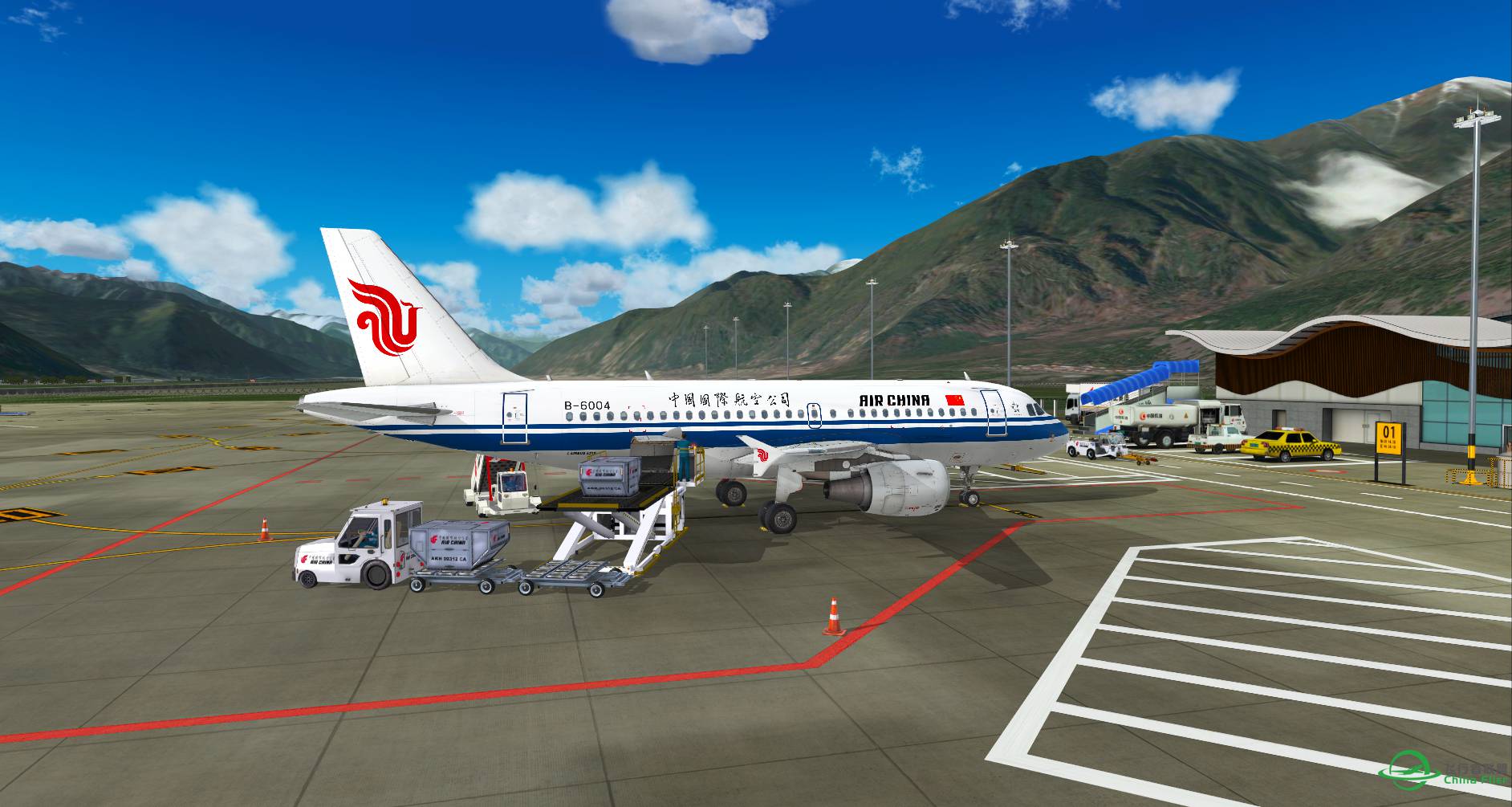 Fsx 林芝RNP23进近多图 附视频-3624 