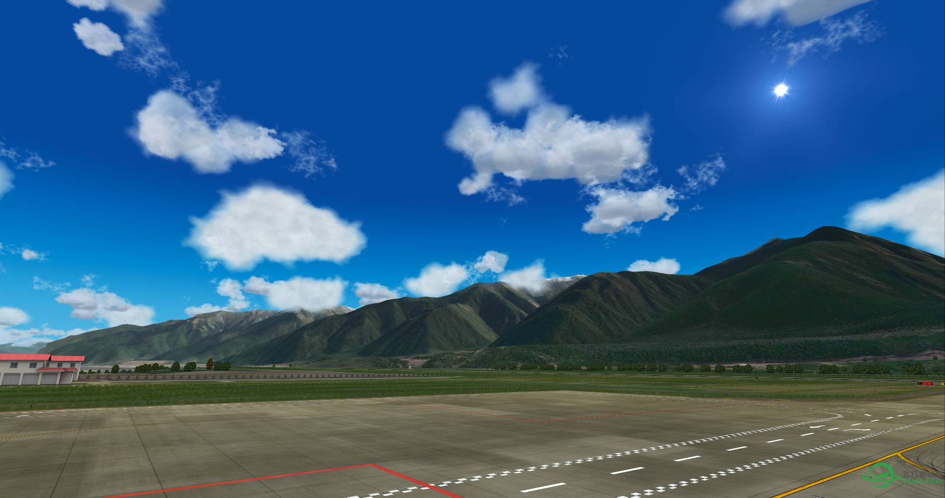 Fsx 林芝RNP23进近多图 附视频-1314 