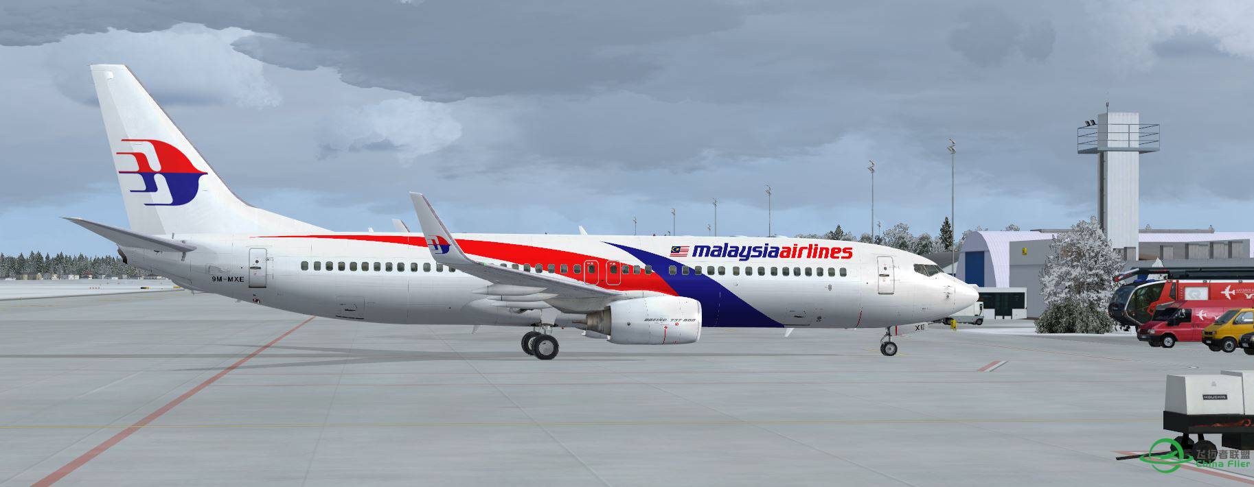 B737 Malaysia-4073 