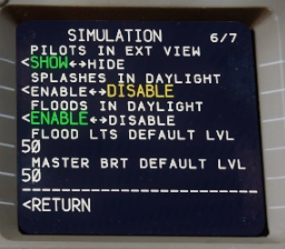 PMDG777 MENU設定心得和時鐘小功能-7529 