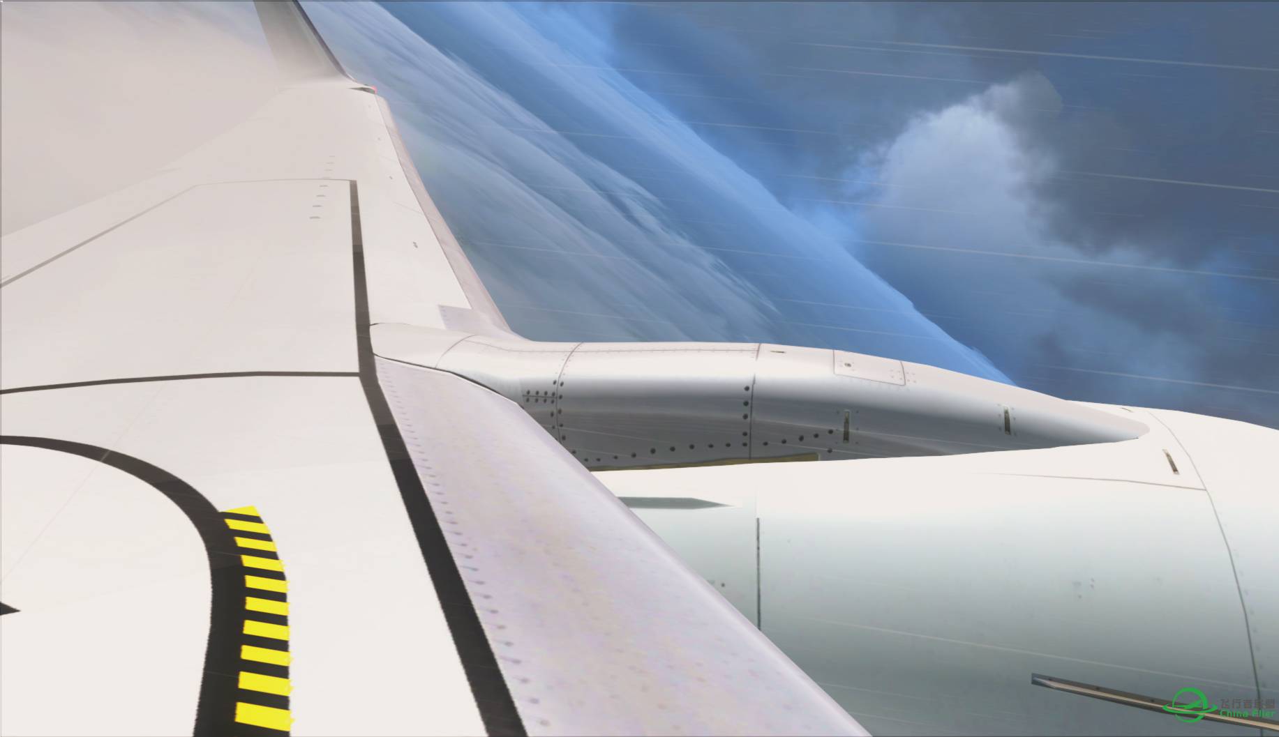 FSX PMDG737 特效测试-3974 