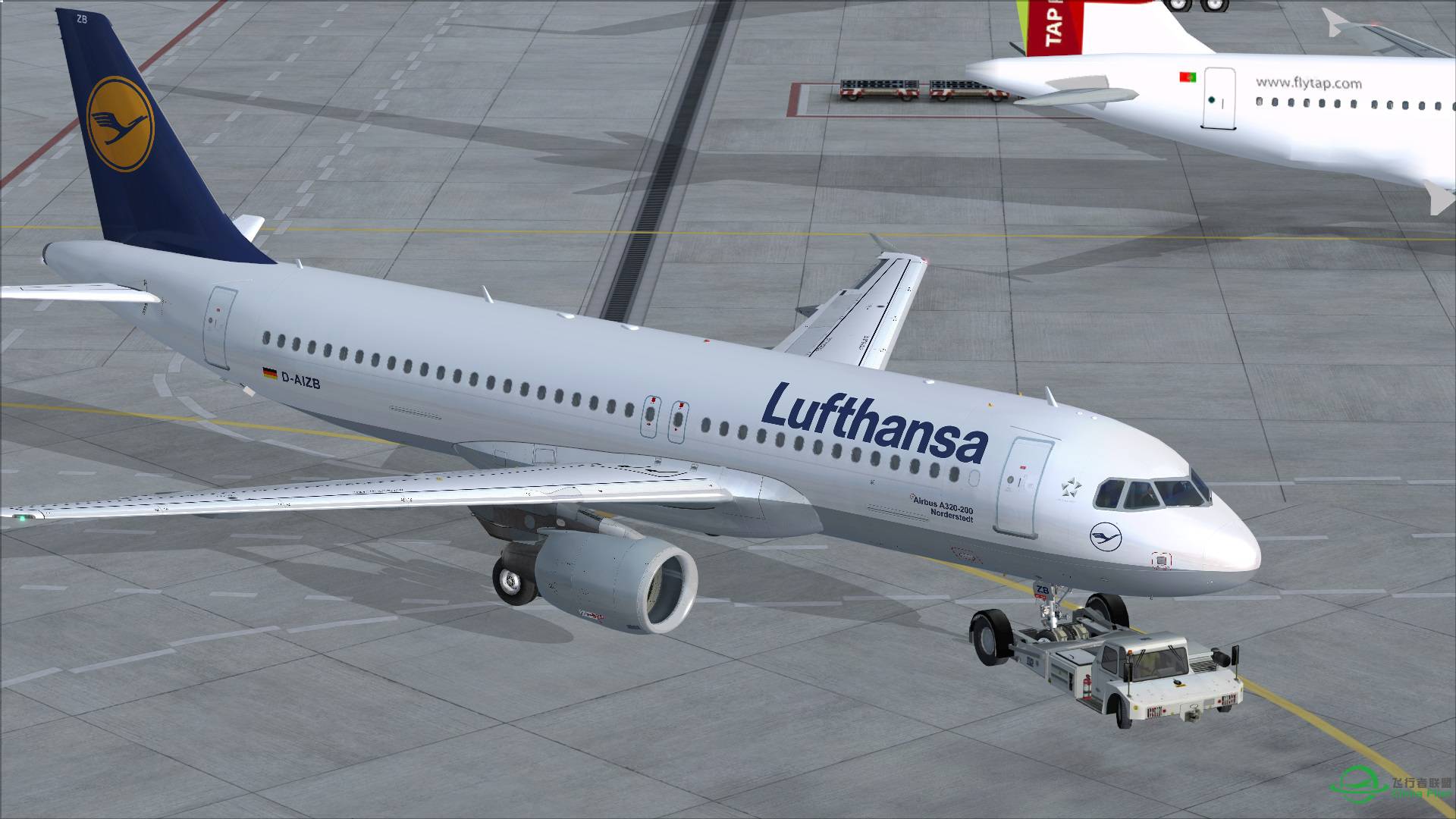 汉莎航空LH232 法兰克福-罗马-1022 