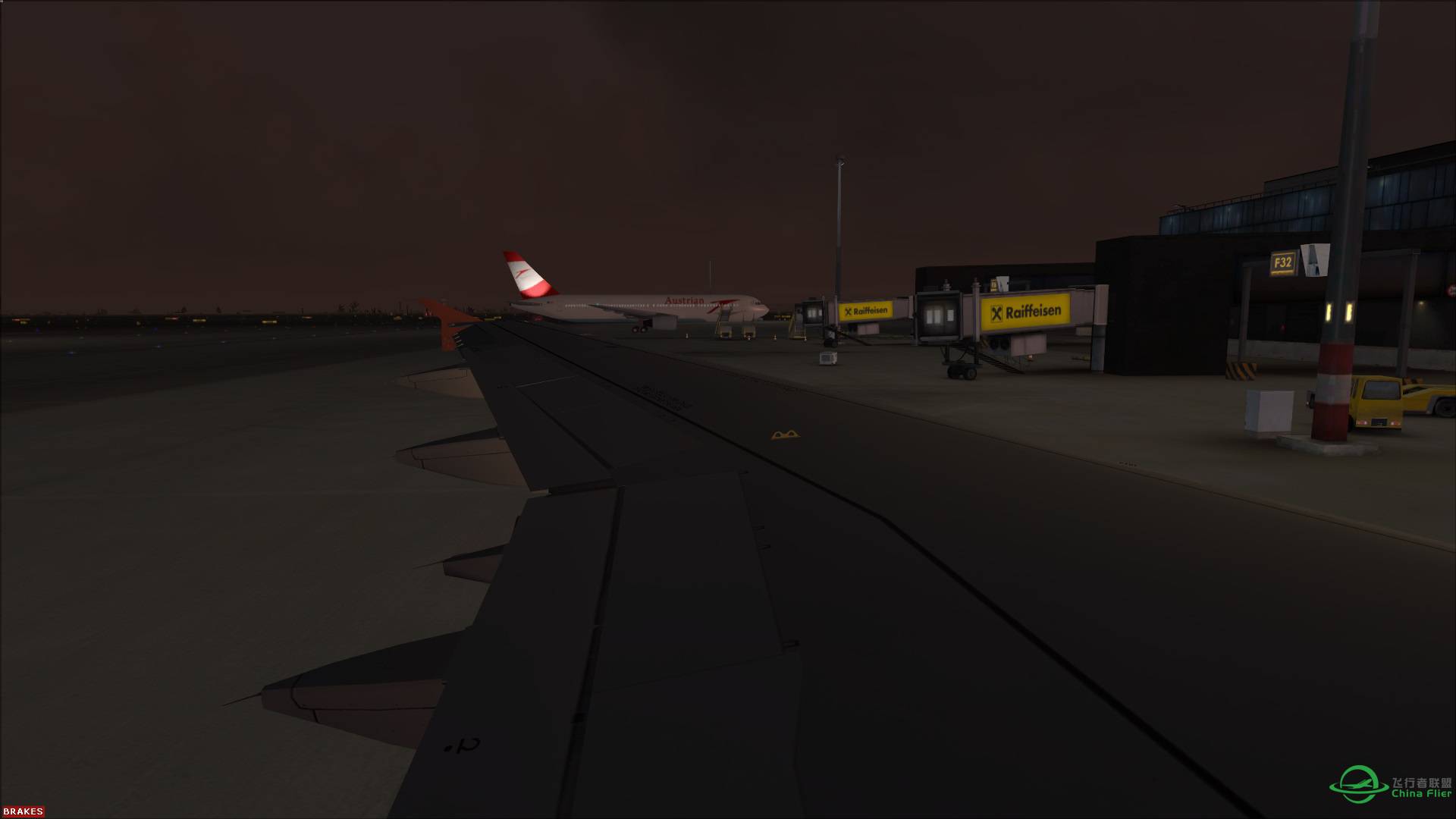 【FSL A320】奥地利航空OS901 夜航因斯布鲁克-1783 