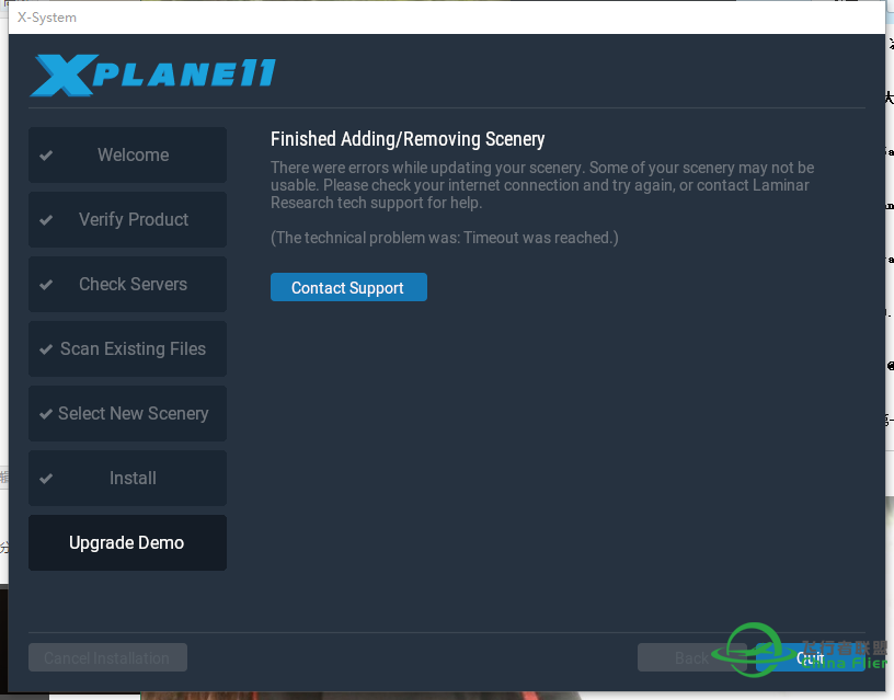 X-Plane11安装问题-4877 