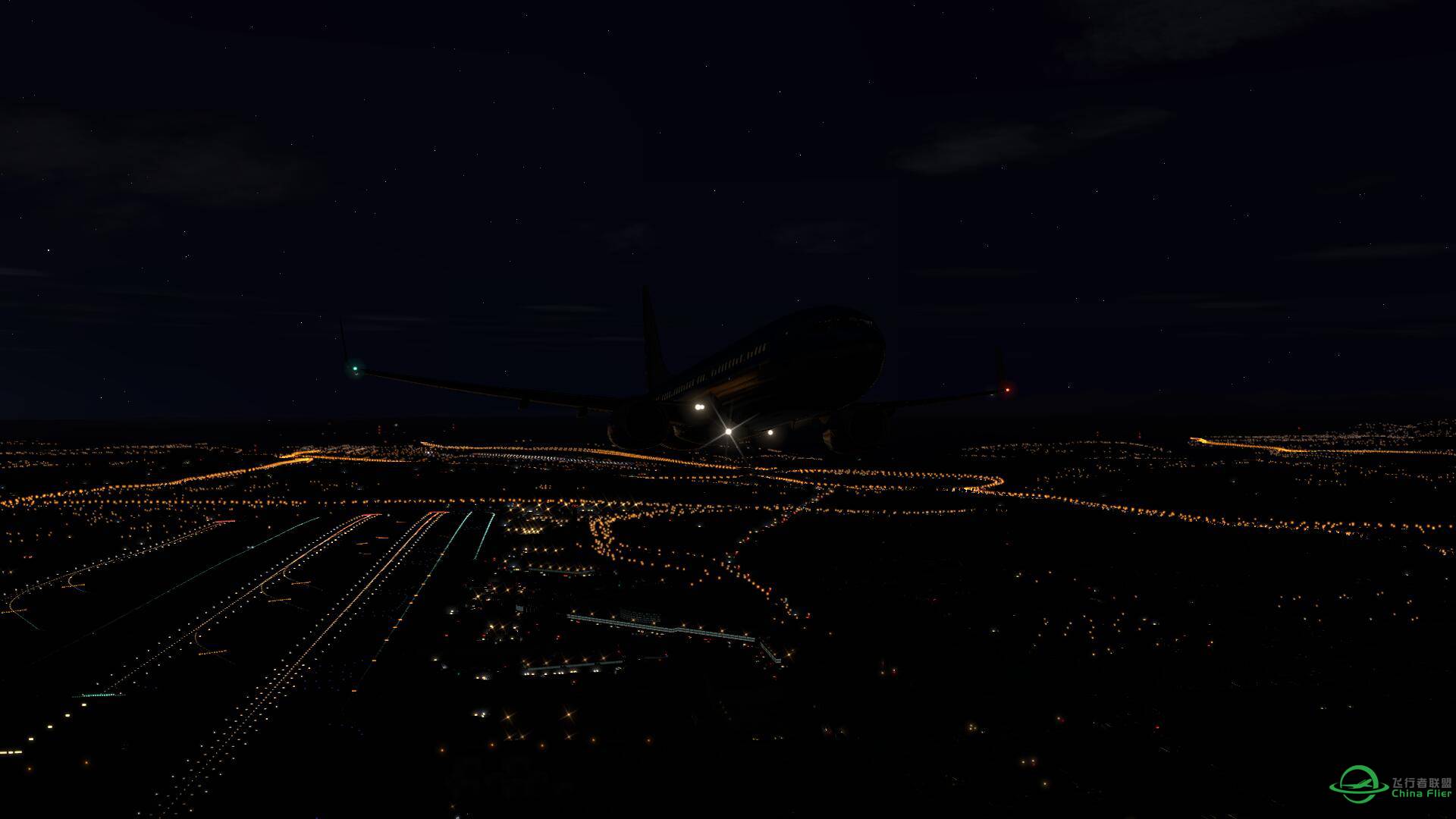 X-plane 11 beta 上手图 含夜景+黄昏-8570 
