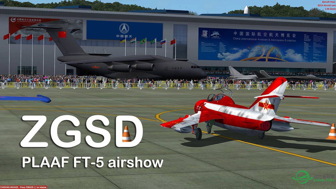 【新视频预告】Prepar3D - BearStudio MIG-17 ZGSD airshow-1325 