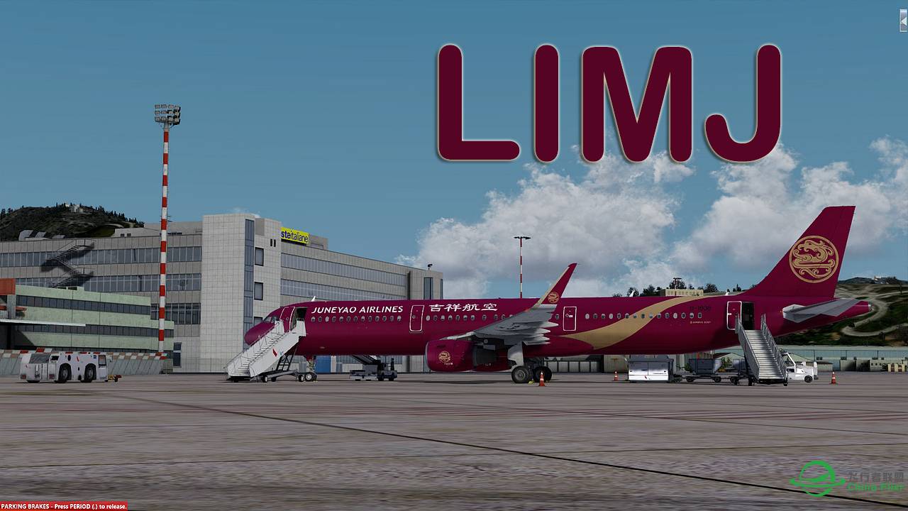 【新视频预告】Prepar3D - Aerosoft A321 VOR approch rwy28 LIMJ-973 