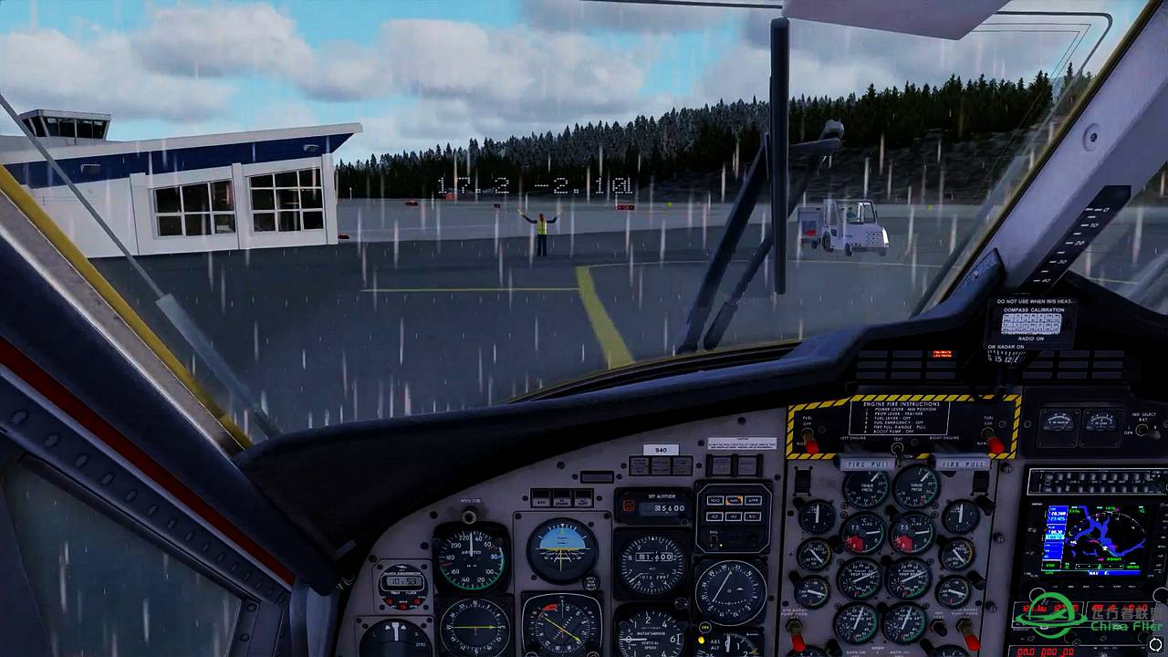 【新视频预告】Prepar3D - Aerosoft DHC-6 V1.2 LOC-24 landing ENSG-8120 