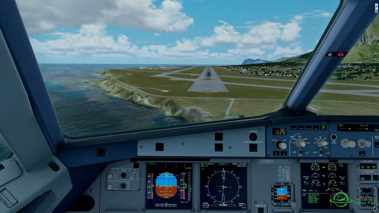 【新视频预告】Prepar3D - Aerosoft A319 VOR/DME approch rwy07 LICJ-8970 