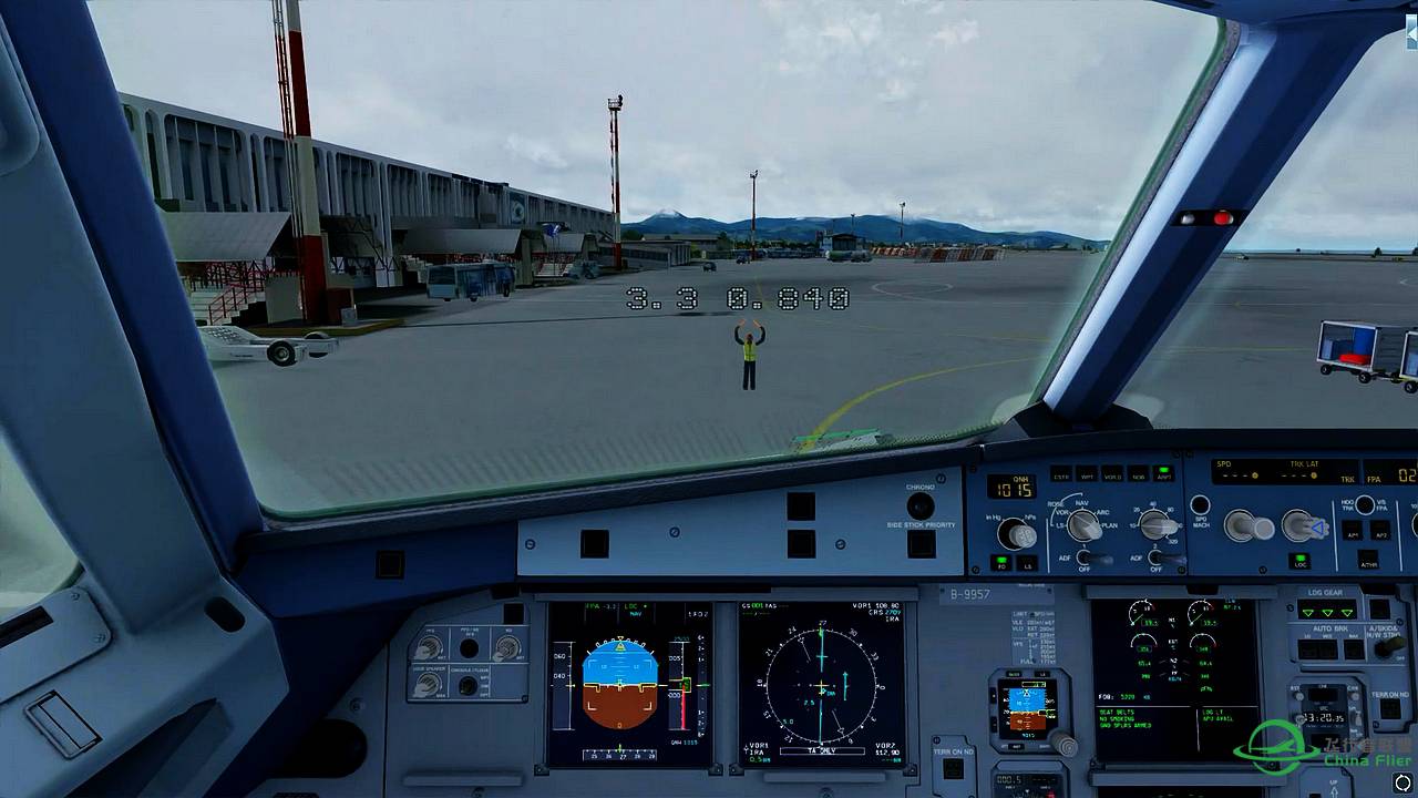 【新视频预告】Prepar3D - Aerosoft A321 VOR/DME approch rwy27 LGIR-7766 