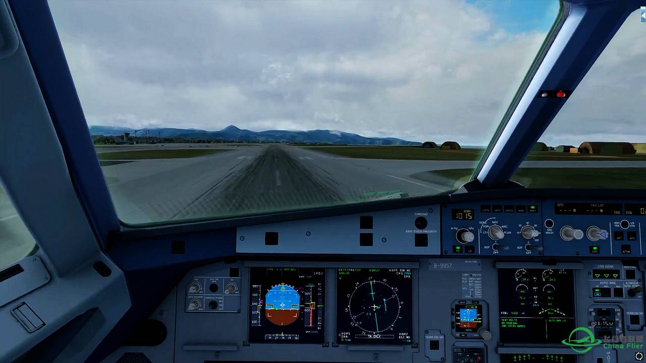 【新视频预告】Prepar3D - Aerosoft A321 VOR/DME approch rwy27 LGIR-8662 