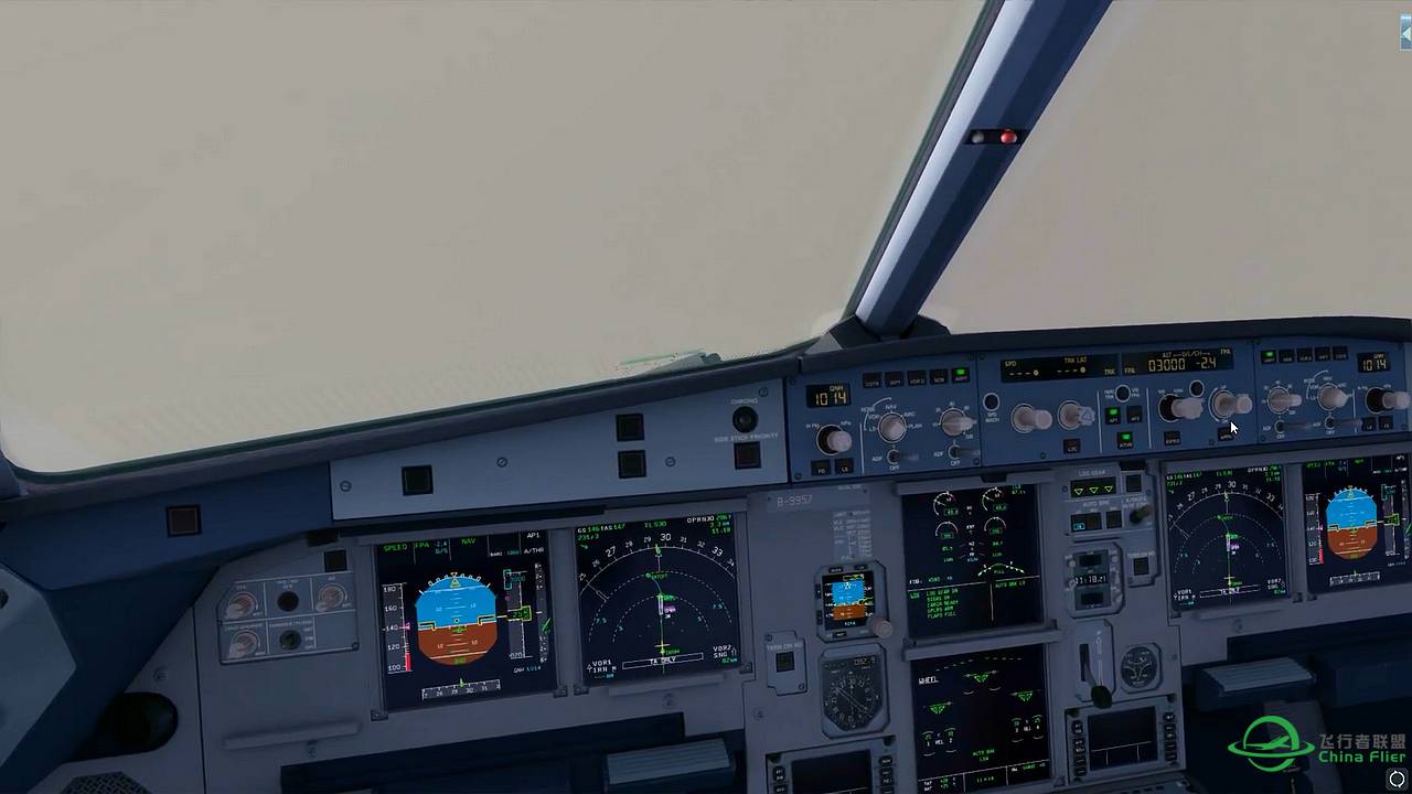 【新视频预告】Prepar3D - Aerosoft A321 ILS without GS landing OPRN-2133 