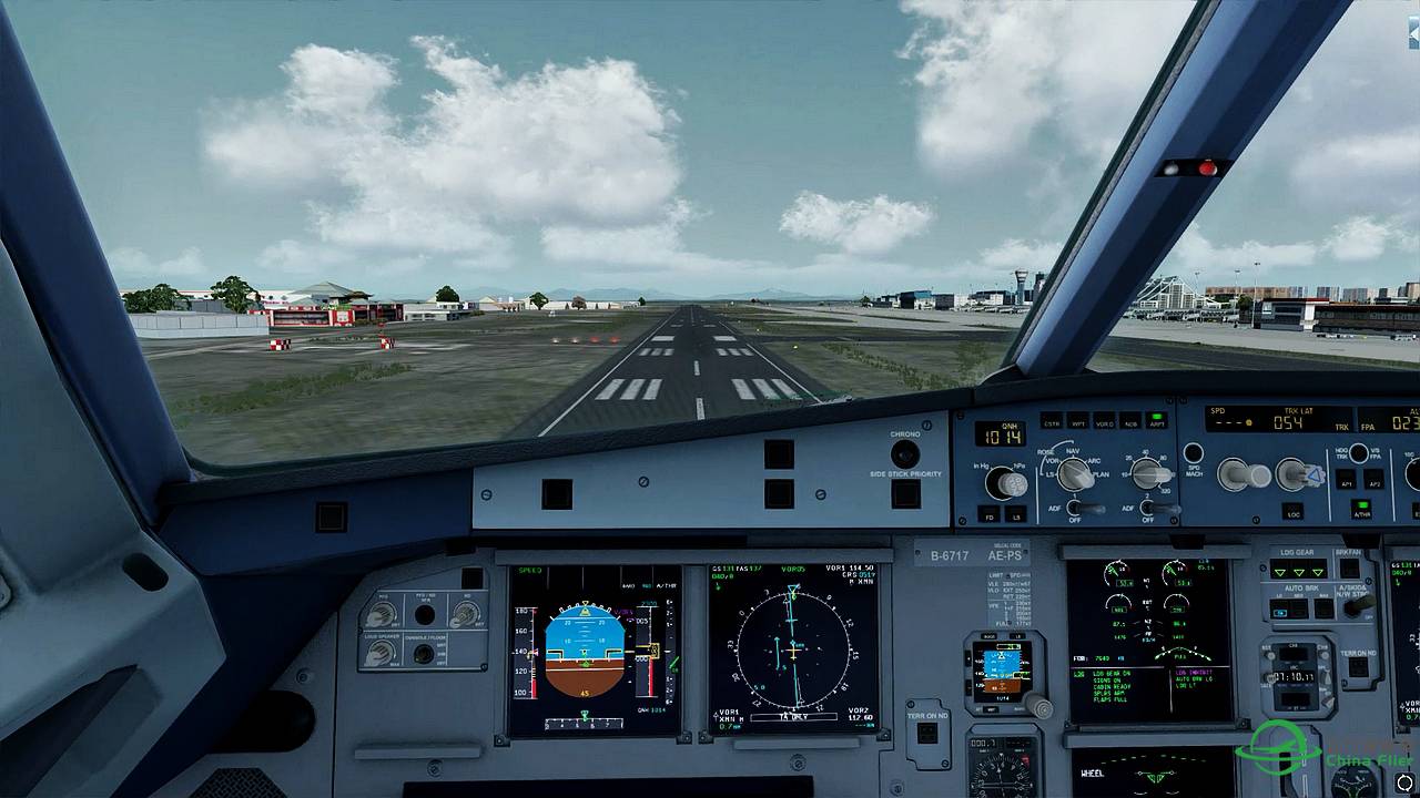 【新视频预告】Prepar3D - Aerosoft A320 VOR/DME approch rwy05 ZSAM-6731 