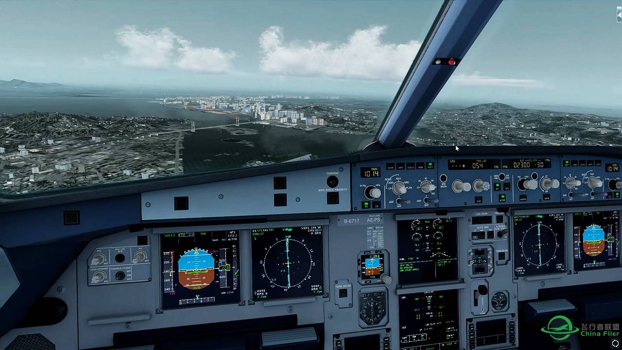 【新视频预告】Prepar3D - Aerosoft A320 VOR/DME approch rwy05 ZSAM-4242 