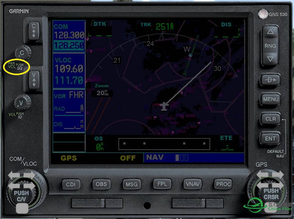 FLYSIMWARE - 三菱MU-2B-60 v2.1如何打开GPS-4509 