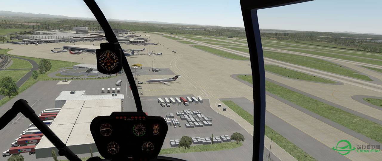 XPLANE11自带地景下完了-3852 