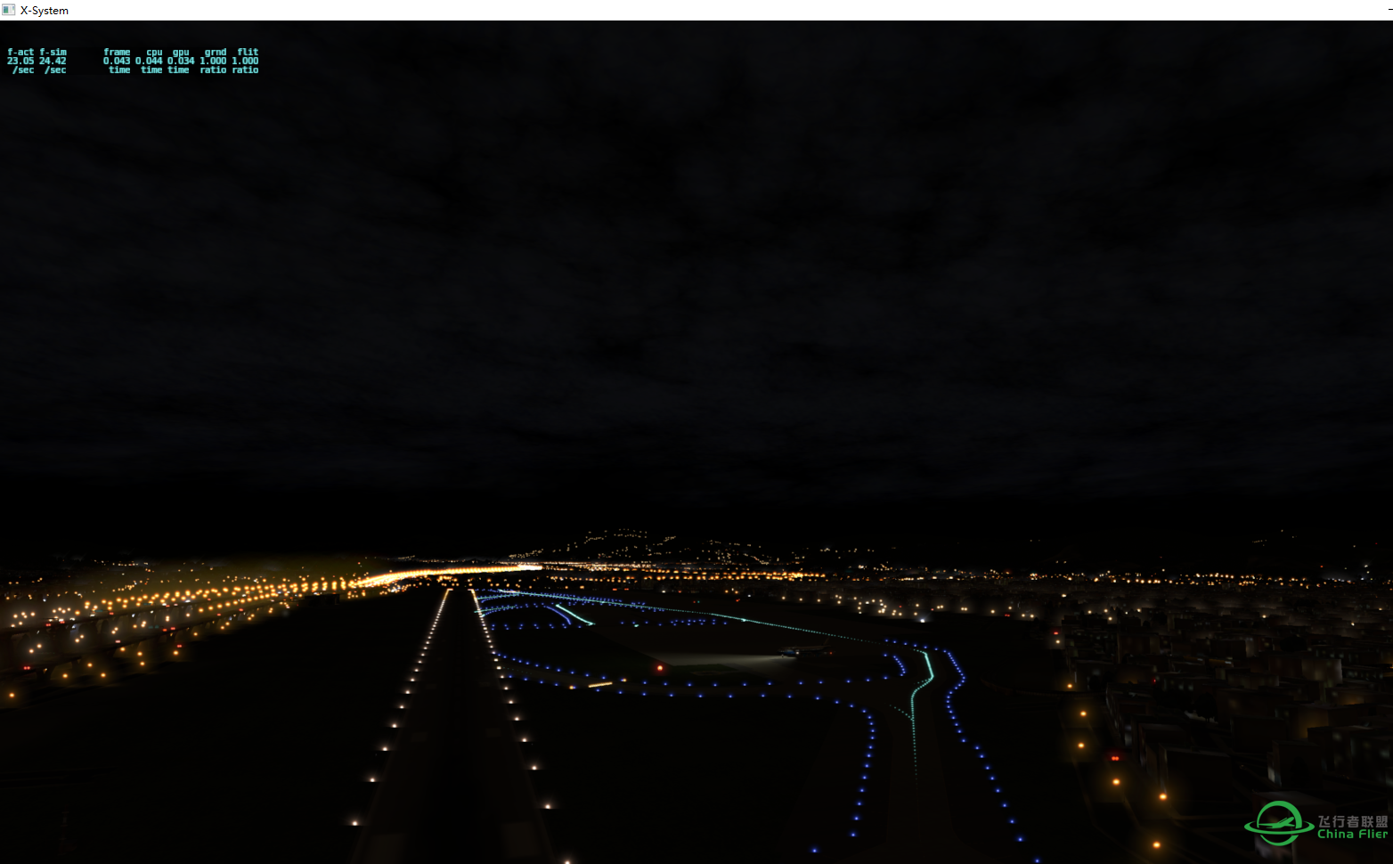 xplane11 HDR夜间问题-5131 