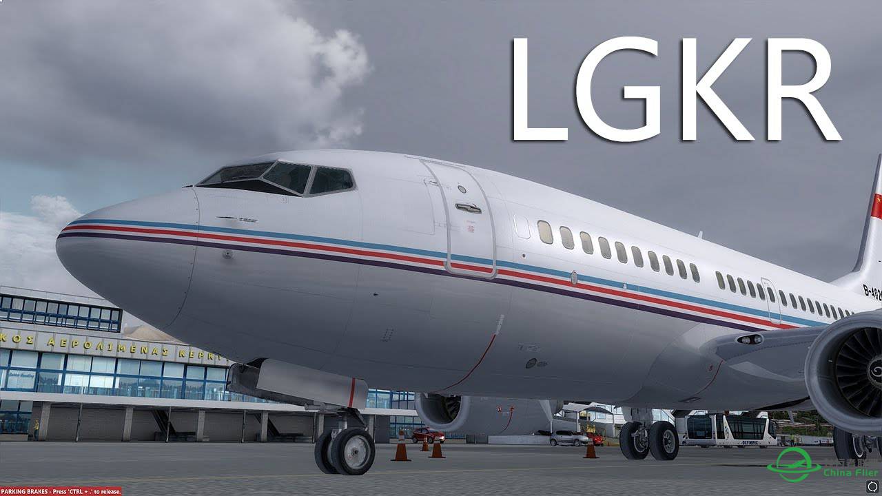 【新视频预告】Prepar3D - PMDG 737-700 VOR/DME approch LGKR-7118 