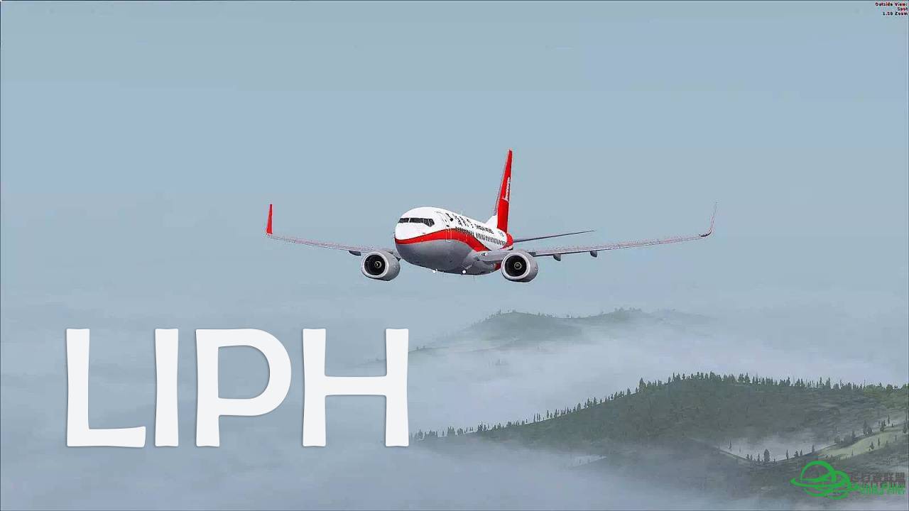 【新视频预告】Prepar3D - PMDG 737-700 ILS approch LIPH-9986 