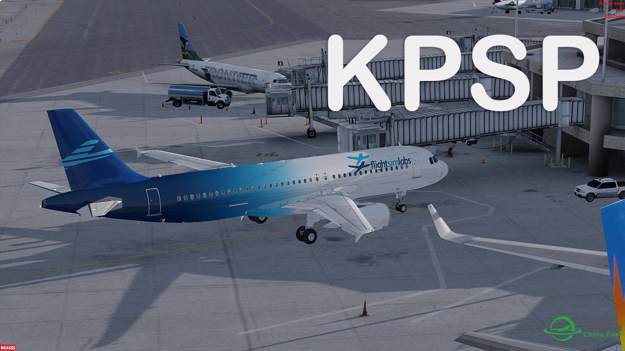 【新视频预告】Prepar3D - FSLabs A320 RNAV approch Rwy31L KPSP-9584 