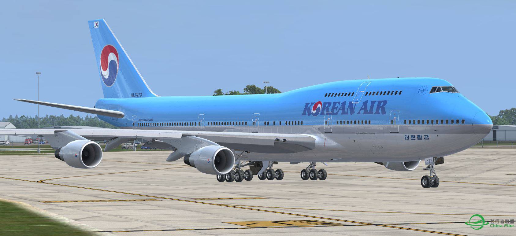 B747-400 Korean Air-1210 