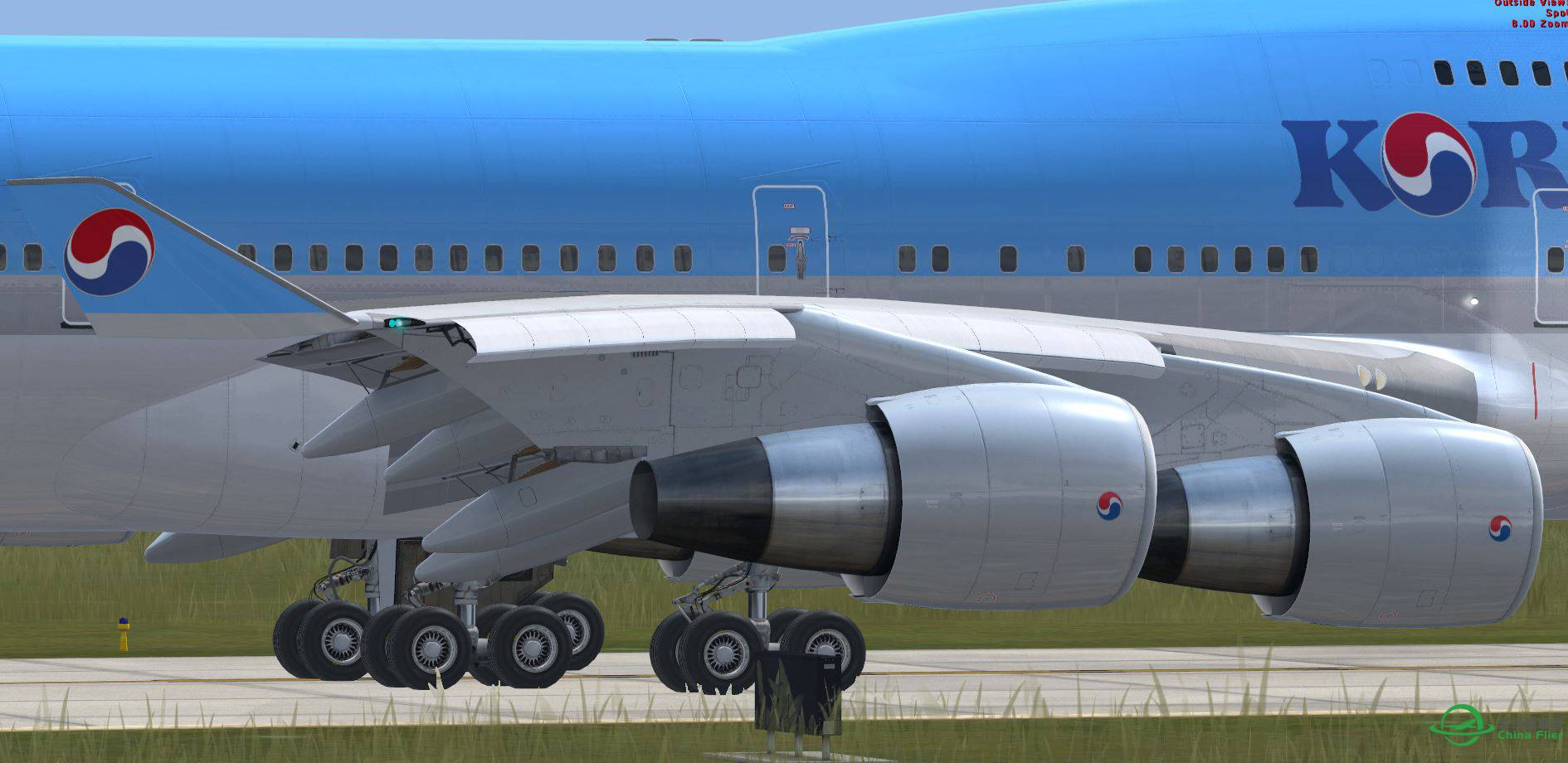 B747-400 Korean Air-2413 