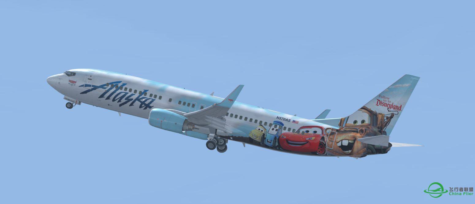 B737-800 Disneyland Cars-5575 