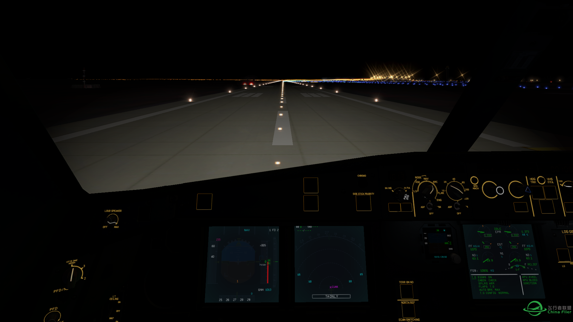 XP 11 下 JARDesign 330的夜间舱内灯光问题-8195 