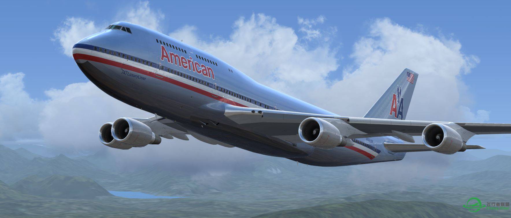 B747 American Airline-4333 