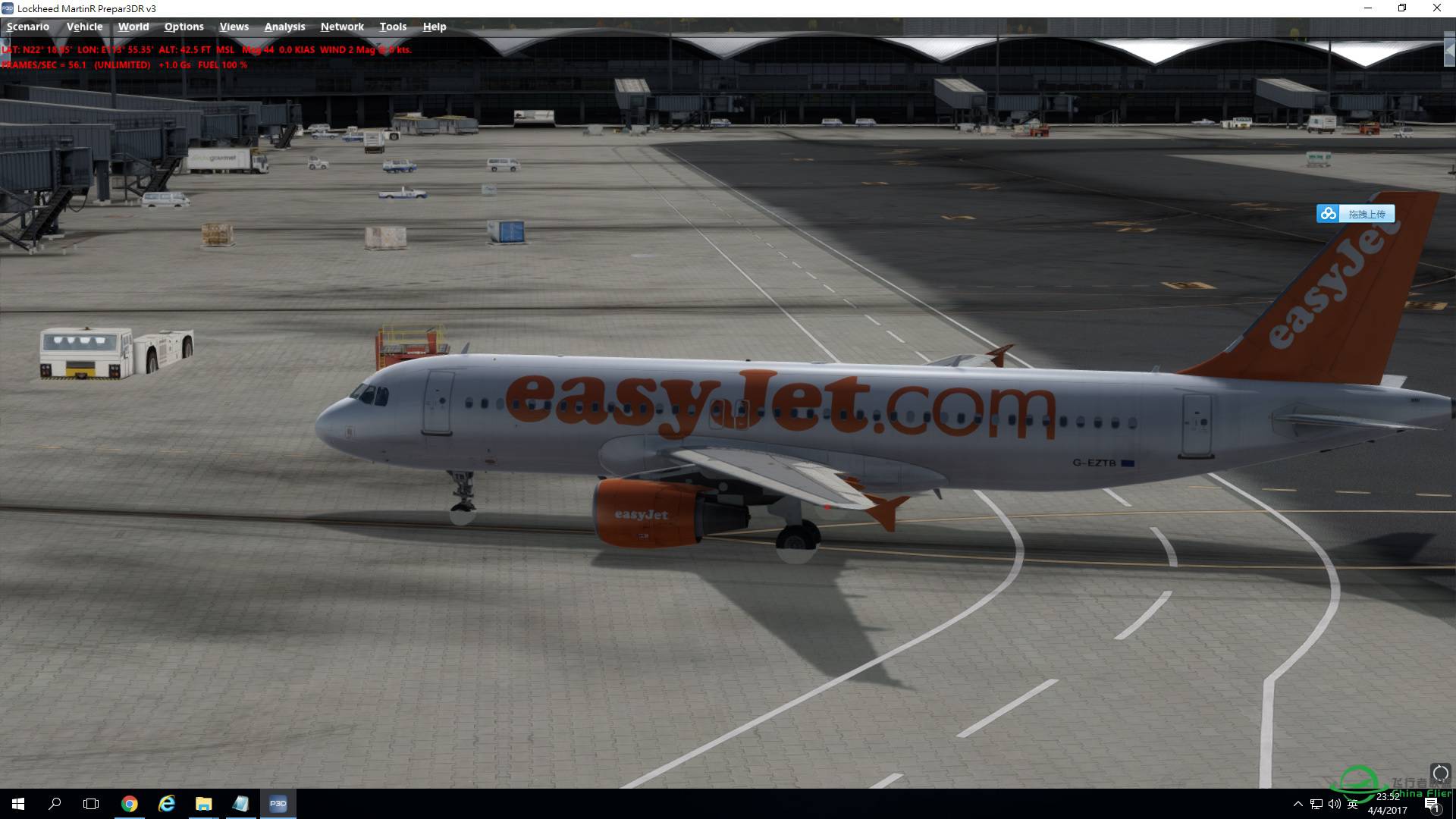 (已解決)P3D v3 Taxi2Gate VHHH 地景问题-7655 