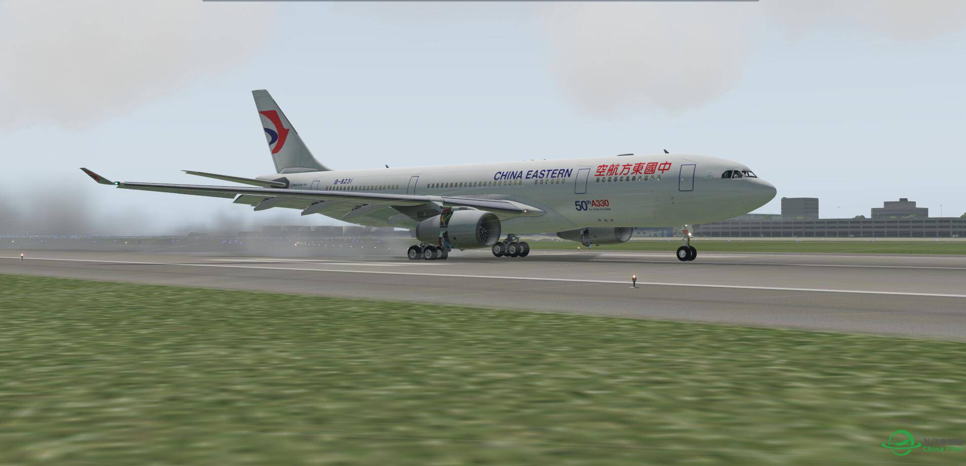 X-PLANE11 JAR330 ZGGG-RJTT-3309 