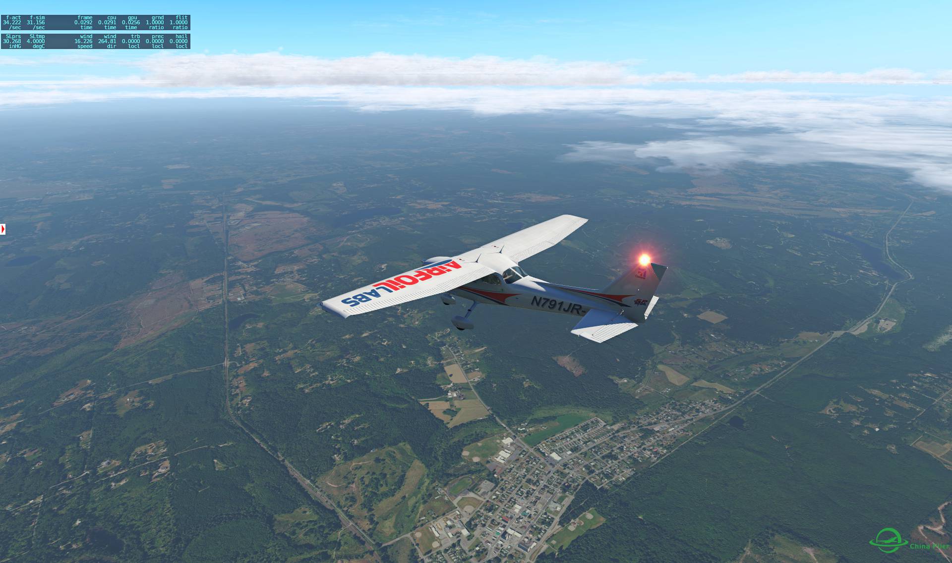 【XP11】 Airfoillabs C172SP XP11 V1.0发布-3619 