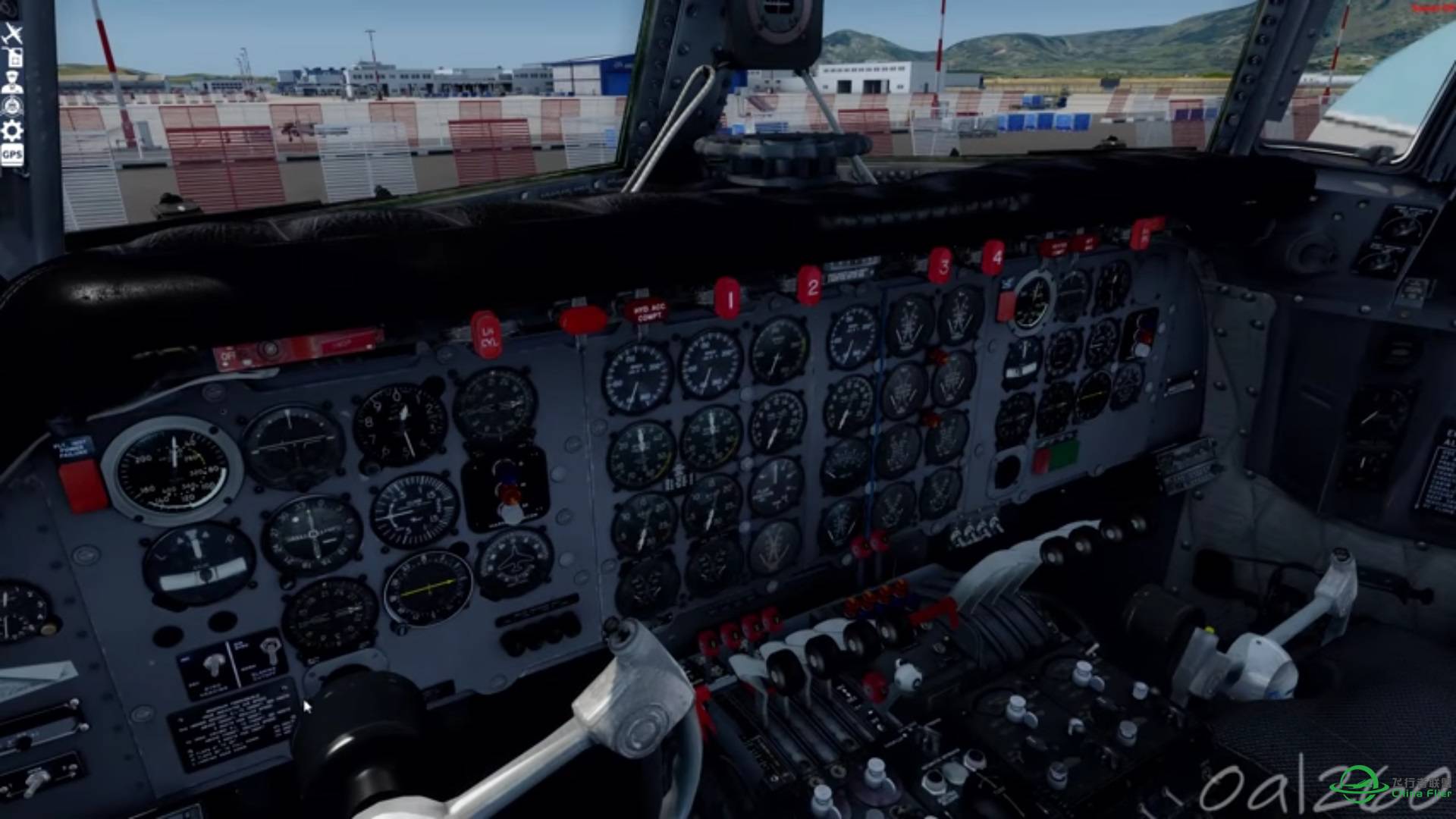 PMDG DC6 Beta features and cockpit tour-7864 