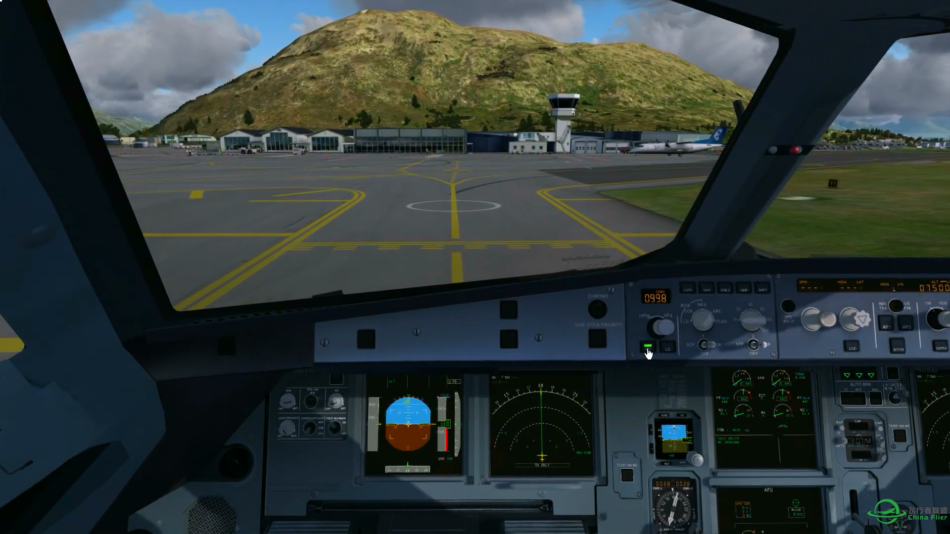 【新视频预告】 Prepar3D - FSLabs 320 NZQN Rnav（GNSS）F + circling R...-6726 