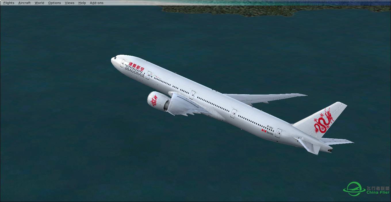 港龍航空PMDG 777-300ER-9075 