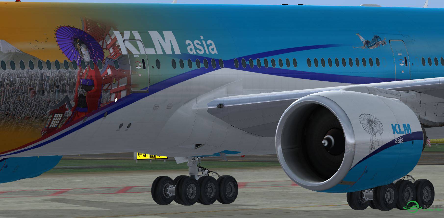 B777 KLM Asia-3397 