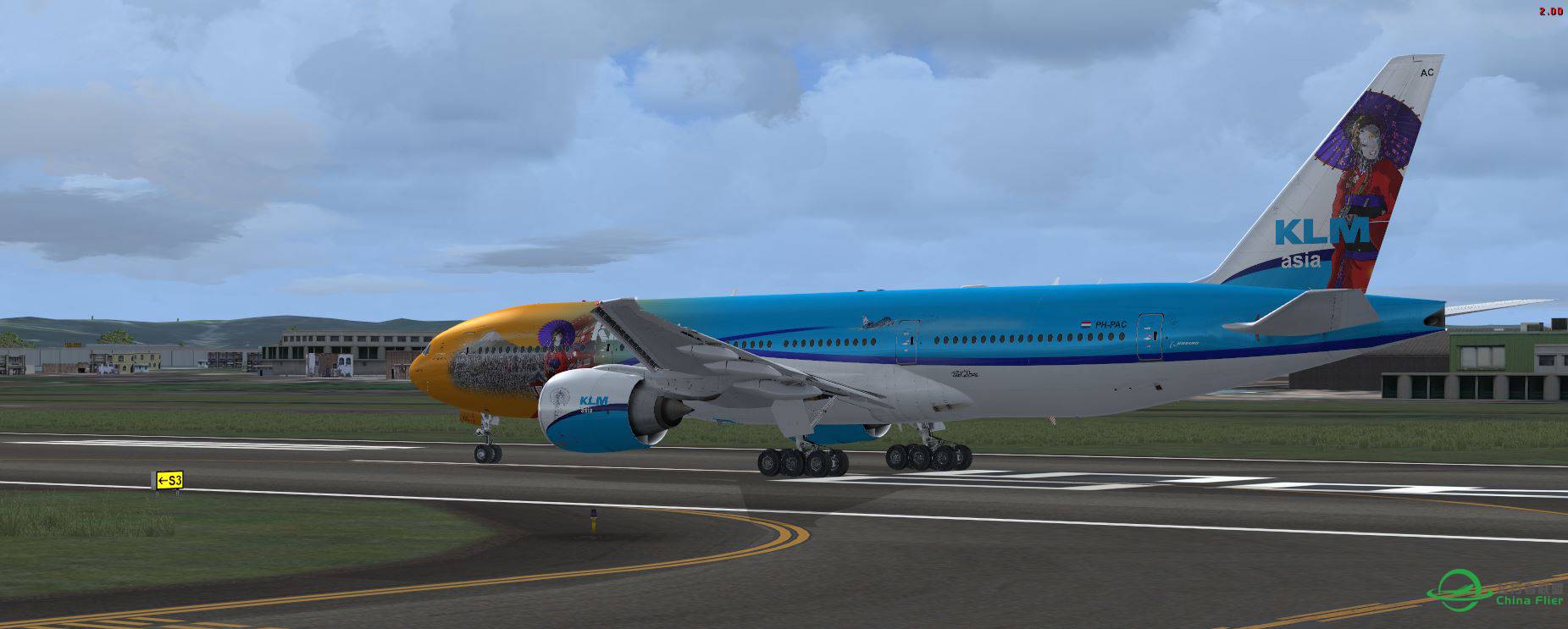 B777 KLM Asia-9715 