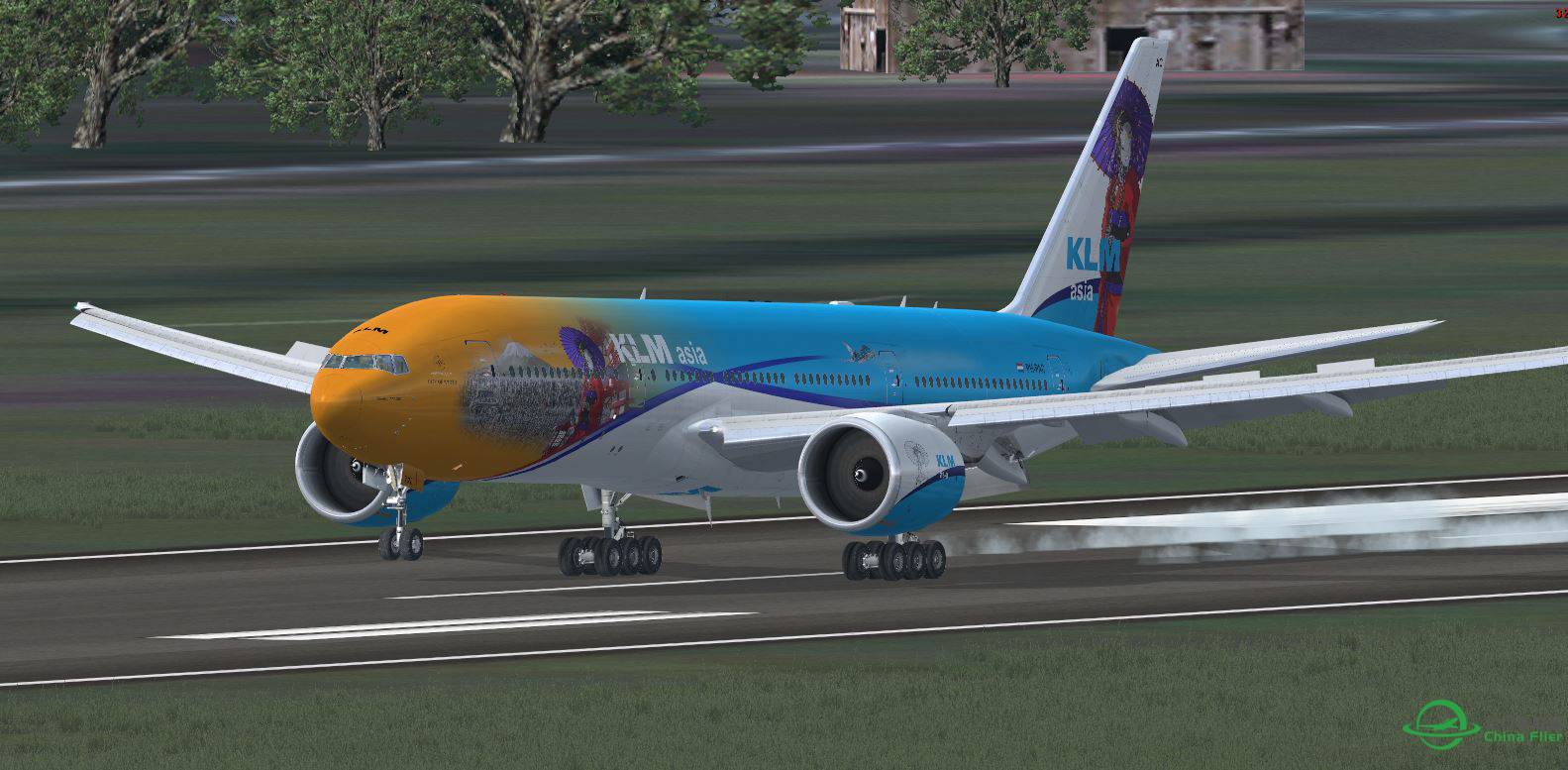 B777 KLM Asia-5266 