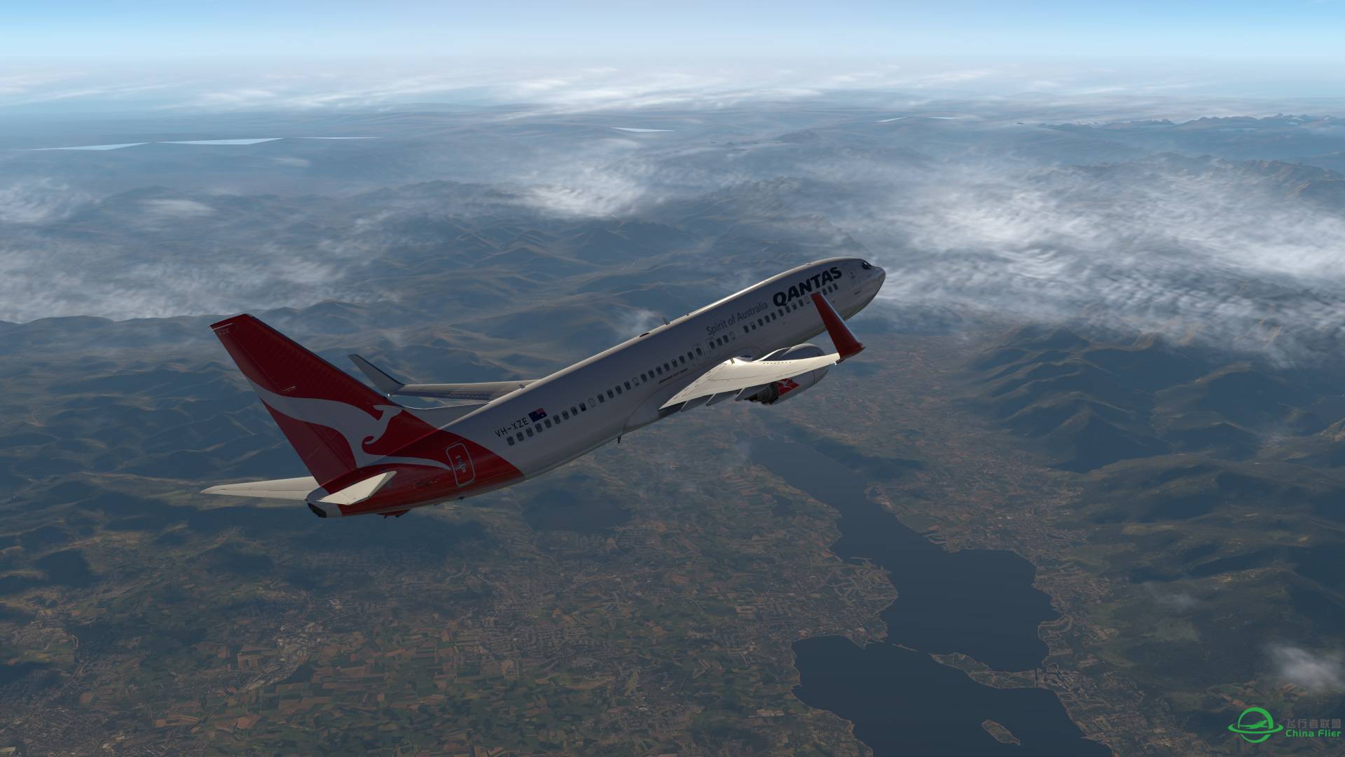 飞跃阿尔卑斯山 X-plane 11-2066 