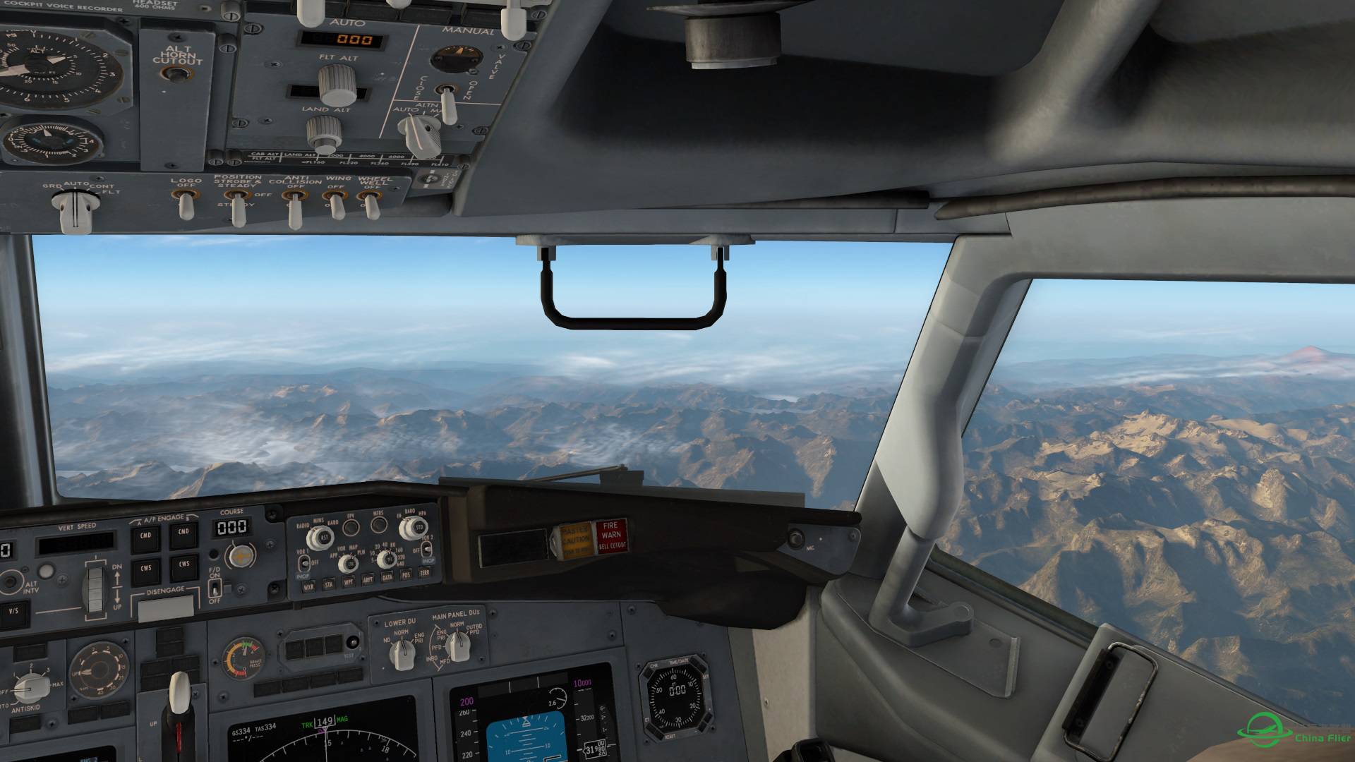 飞跃阿尔卑斯山 X-plane 11-569 
