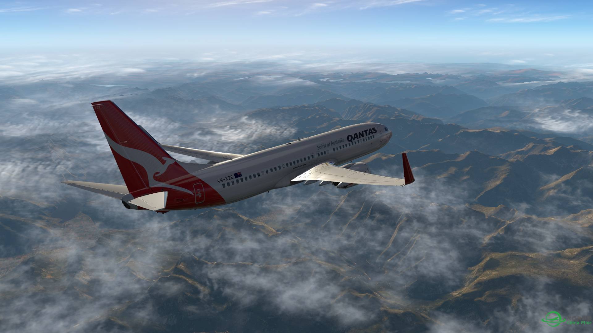 飞跃阿尔卑斯山 X-plane 11-929 