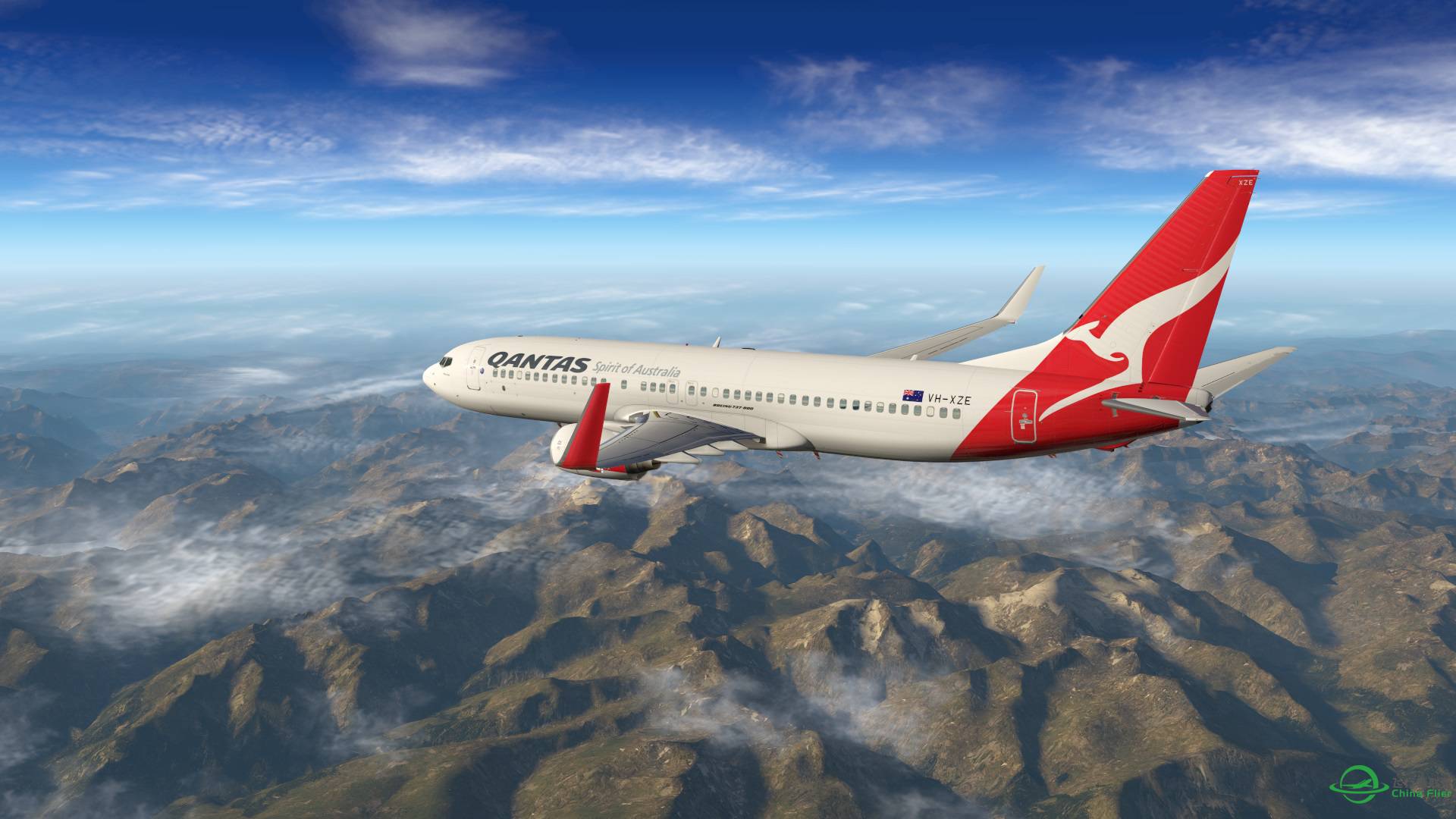 飞跃阿尔卑斯山 X-plane 11-3852 