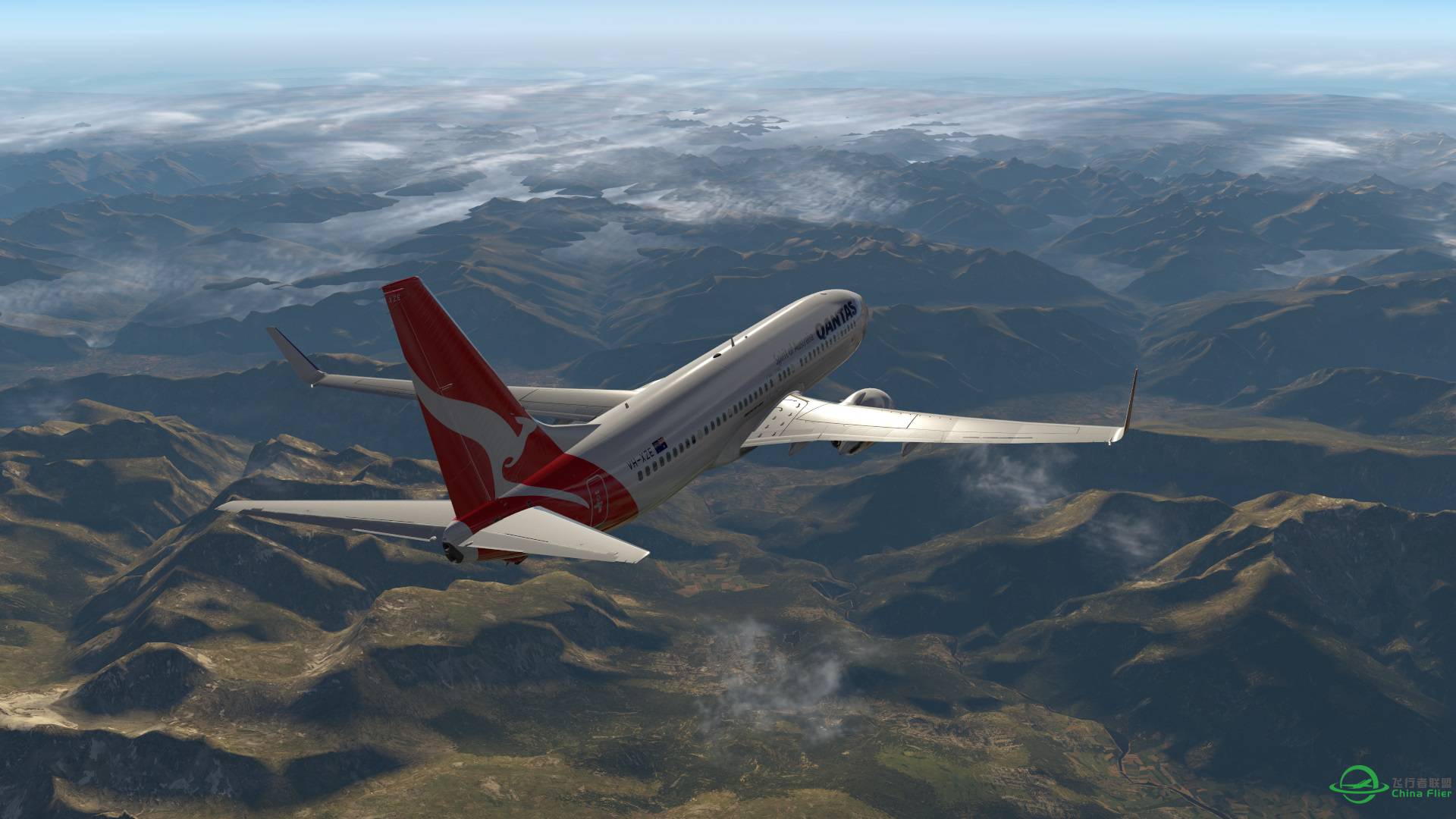 飞跃阿尔卑斯山 X-plane 11-6179 
