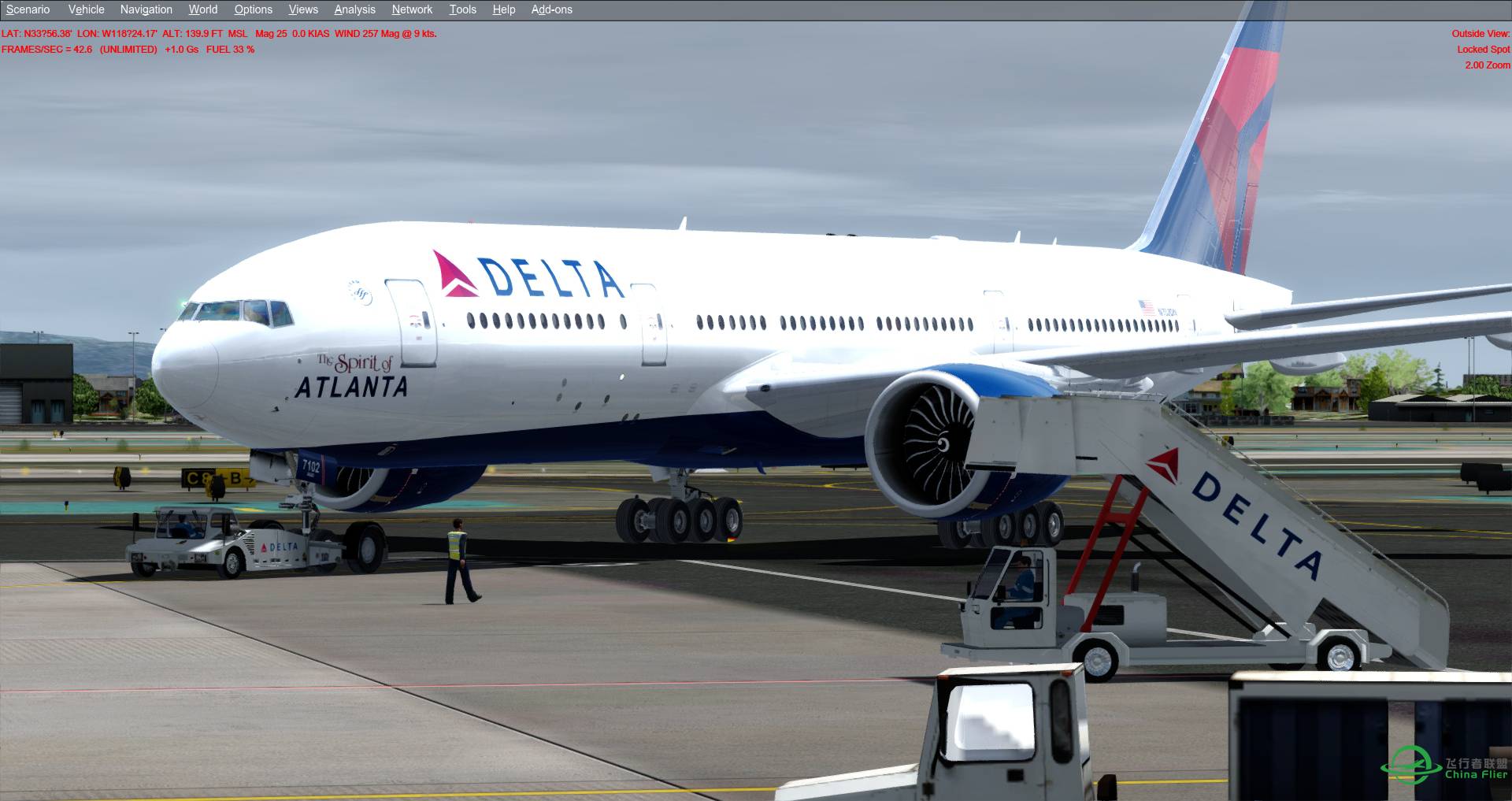 首飞PMDG 777 for P3Dv4-7491 